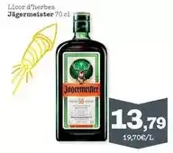 Sorli Jagermeister - licor d'herbes oferta