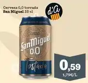 Sorli San miguel - cervesa 0,0 torrada oferta