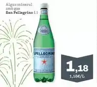 Sorli San pellegrino - aigua mineral amb gas oferta