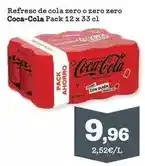 Sorli Coca-cola - refresc de cola zero o zero zero oferta