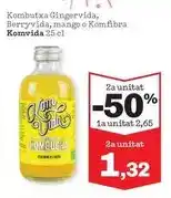 Sorli Komvida - kombutxa gingervida, berryvida, mango o komfibra oferta
