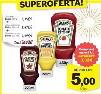 Sorli Heinz - quetxup oferta