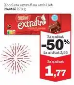 Sorli Nestlé - chocolate extrafina amb llet oferta