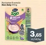 Sorli Hero - farinetes 8 cereals baby oferta