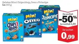 Sorli Lu - galletas mini chips ahoy, o principe oferta