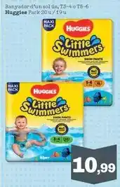 Sorli Huggies - banyador d'un sol ús oferta
