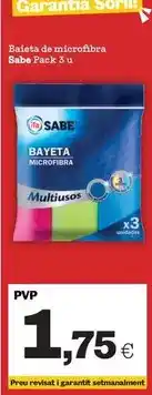 Sorli Sabe - baieta de microfibra oferta
