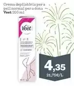 Sorli Veet - crema depilatoria per a pell normal per a dona oferta
