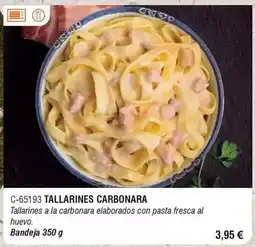 Abordo Tallarines carbonara oferta