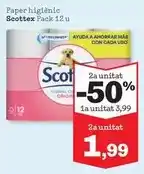 Sorli Scottex - paper higienic oferta