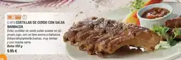 Abordo C915 costillas de cerdo con salsa barbacaca oferta