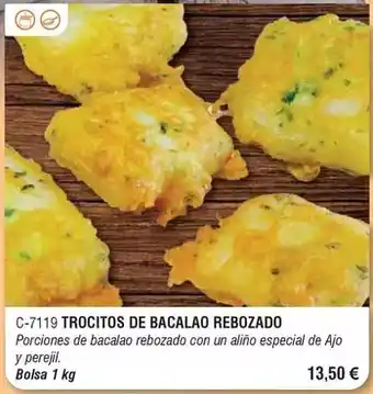 Abordo Trocitos de bacalao rebozado oferta
