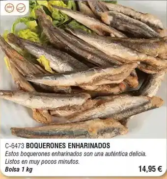 Abordo Boquerones enharinados oferta