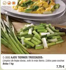 Abordo Solo - ajos tiernos troceados oferta