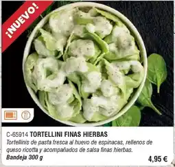 Abordo Tortellini finas hierbas oferta