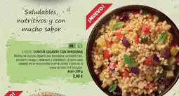 Abordo Solo - cuscus gigante con verduras oferta