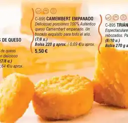 Abordo C-896 camembert empanado oferta