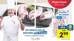 Lidl Ocean sea - puntilla de calamar oferta