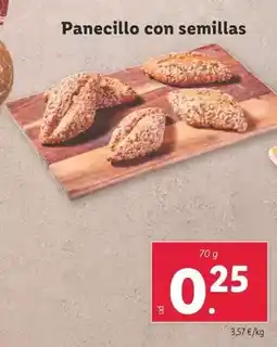 Lidl Panecillo con semillas oferta