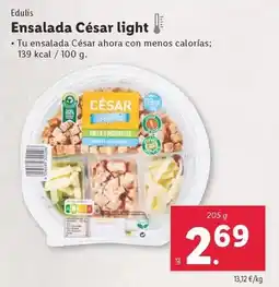 Lidl Edulis - ensalada cesar light oferta