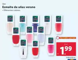 Lidl Cien - esmalte de unas verano oferta