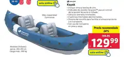 Lidl Sevylor - kayak oferta