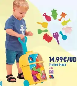 Juguetes Siutín Molto - trolley playa oferta