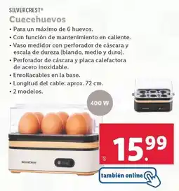 Lidl Silvercrest - cuecehuevos oferta