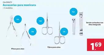 Lidl Cien beauty - accesorios para manicura oferta