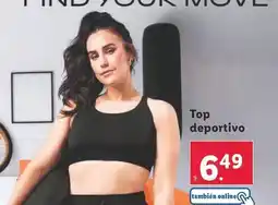 Lidl Top deportivo oferta