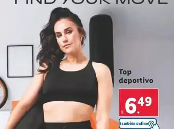 Lidl Top deportivo oferta