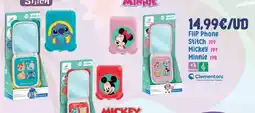 Juguetes Siutín Clementoni - flip phone stitch 199 mickey 197 minnie 198 oferta