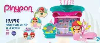 Juguetes Siutín Pinypon - casa del mar de la sirenita oferta