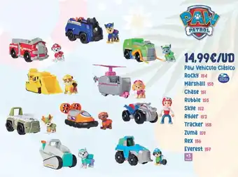 Juguetes Siutín Paw patrol - vehículo clásico rocky oferta