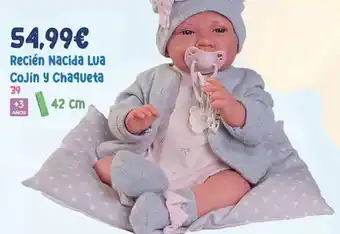Juguetes Siutín Recién nacida lua cojin y chaqueta oferta