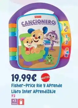 Juguetes Siutín Mattel - fisher-price rie y aprende oferta