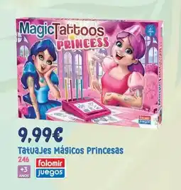 Juguetes Siutín Falomir - tatuajes magicos princesas oferta