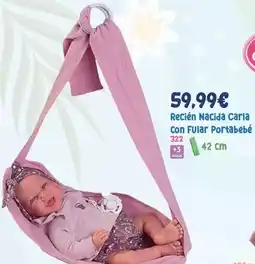 Juguetes Siutín Antonio juan - recién nacida carta con fular portabebé oferta