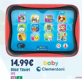 Juguetes Siutín Clementoni - baby tablet oferta