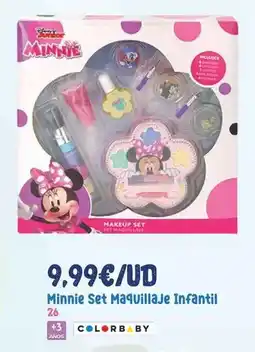 Juguetes Siutín Minnie set maquillaje infantil oferta