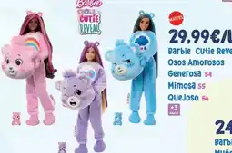 Juguetes Siutín Mattel - barbie cutie reve osos amorosos generosa oferta