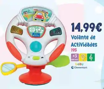 Juguetes Siutín Clementoni - volante de actividades oferta