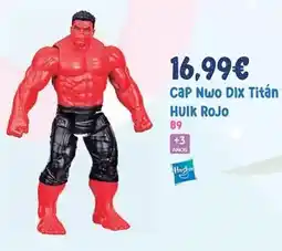 Juguetes Siutín Hasbro - cap nwo dix titan hulk rojo oferta