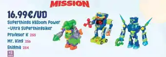 Juguetes Siutín Mission - kazoom power -ultra superthingsiker profesor k oferta