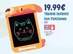 Juguetes Siutín Tableta infantil con funciones oferta