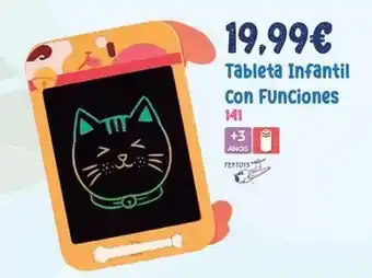 Juguetes Siutín Tableta infantil con funciones oferta