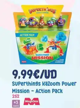 Juguetes Siutín Superthings kazoom power mission action oferta