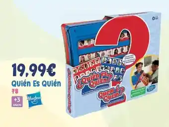 Juguetes Siutín Hasbro - quien es quien oferta