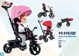 Juguetes Siutín Urban trike basic rojo oferta