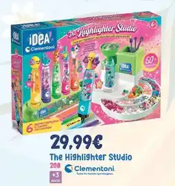 Juguetes Siutín Clementoni - the highlighter studio oferta
